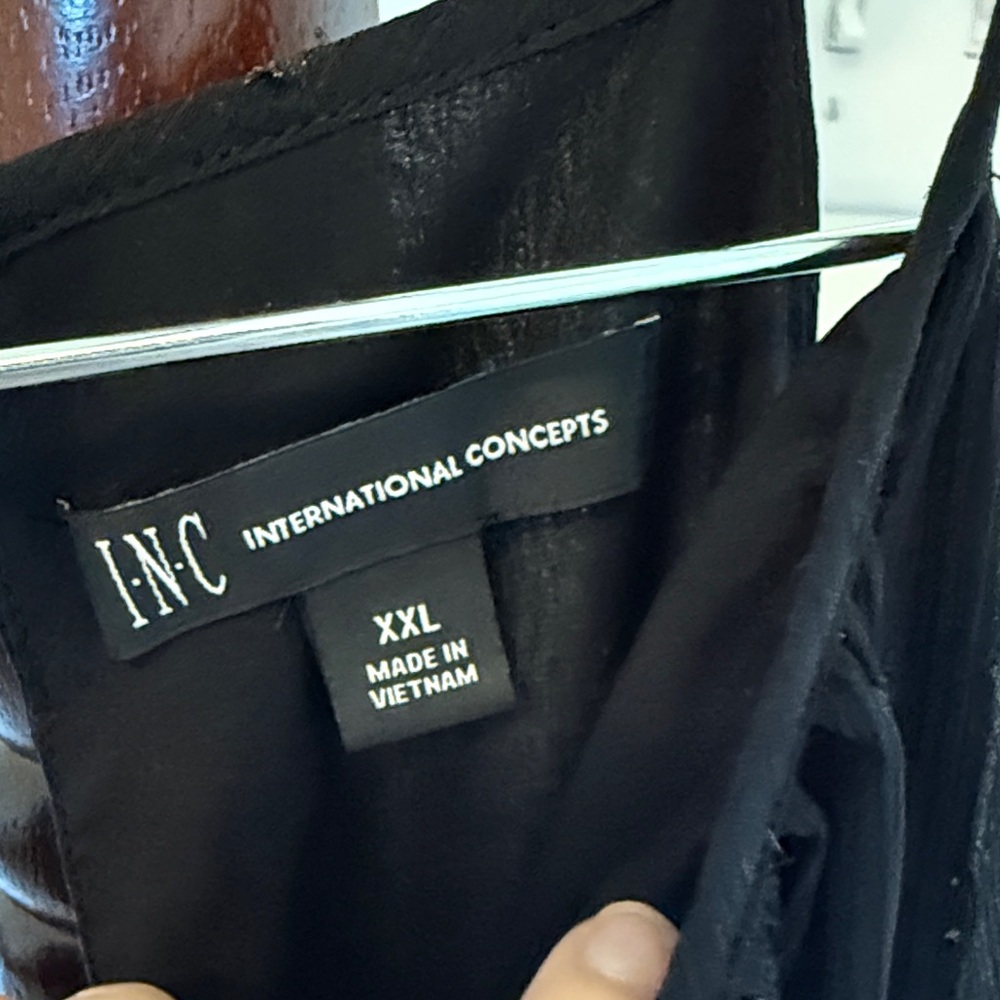 International concepts Elegant Black Halter Dress - Picture 6 of 6